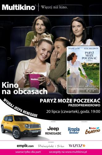„Paryż może poczekać” w Multikinie! „Paryż może poczekać” w Multikinie!