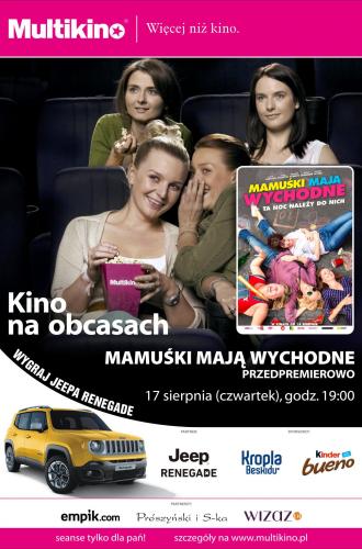 „Mamuśki mają wychodne” w Multikinie! „Mamuśki mają wychodne” w Multikinie!