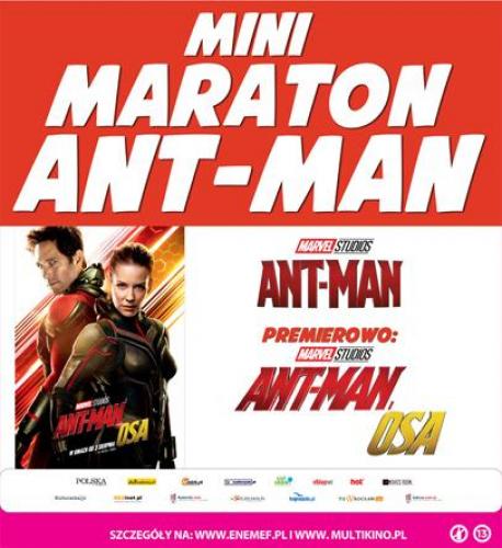 Enemef: Minimaraton Ant-Man z premierą Ant-Man 2 Enemef: Minimaraton Ant-Man z premierą Ant-Man 2