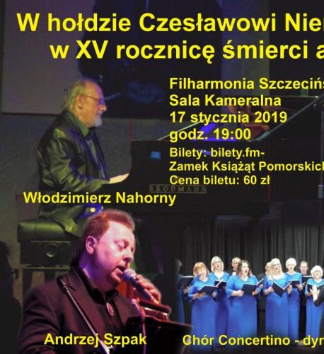 Koncert: „W hołdzie Czesławowi Niemenowi” Koncert: „W hołdzie Czesławowi Niemenowi”