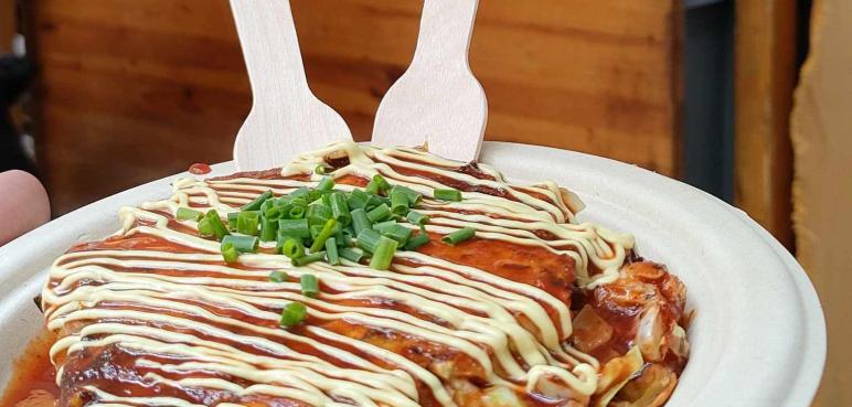 Okonomiyaki z Osaki na berlińskim ryneczku