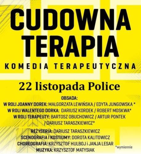 Spektakl Cudowna terapia Spektakl Cudowna terapia