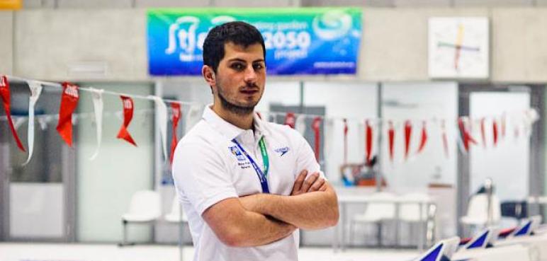 Łukasz Król- najmłodszy, międzynarodowy sędzia waterpolo