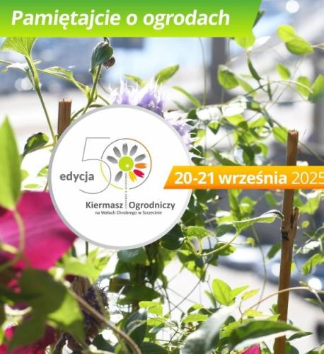 Kiermasz Ogrodniczy „Pamiętajcie o ogrodach” Kiermasz Ogrodniczy „Pamiętajcie o ogrodach”