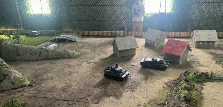 RC Fun Arena pod Szczecinem. Tutaj można urządzić prawdziwą bitwę czołgów