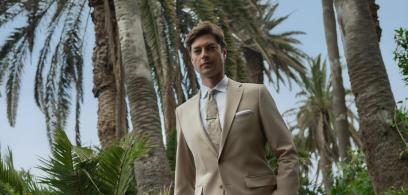 Beżowy czy brązowy garnitur ślubny dla Pana Młodego?