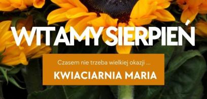 Sierpień w Kwiaciarni Maria